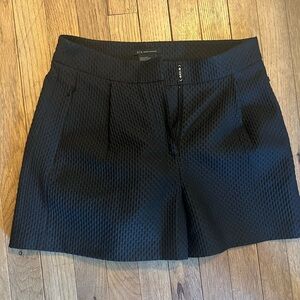 A/X Armani Exchange Diamond Weave Textured Dress Shorts, size 4